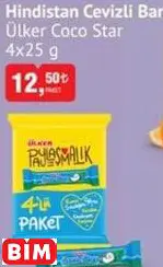 ÜLKER COCO STAR HİNDİSTAN CEVİZLİ BAR